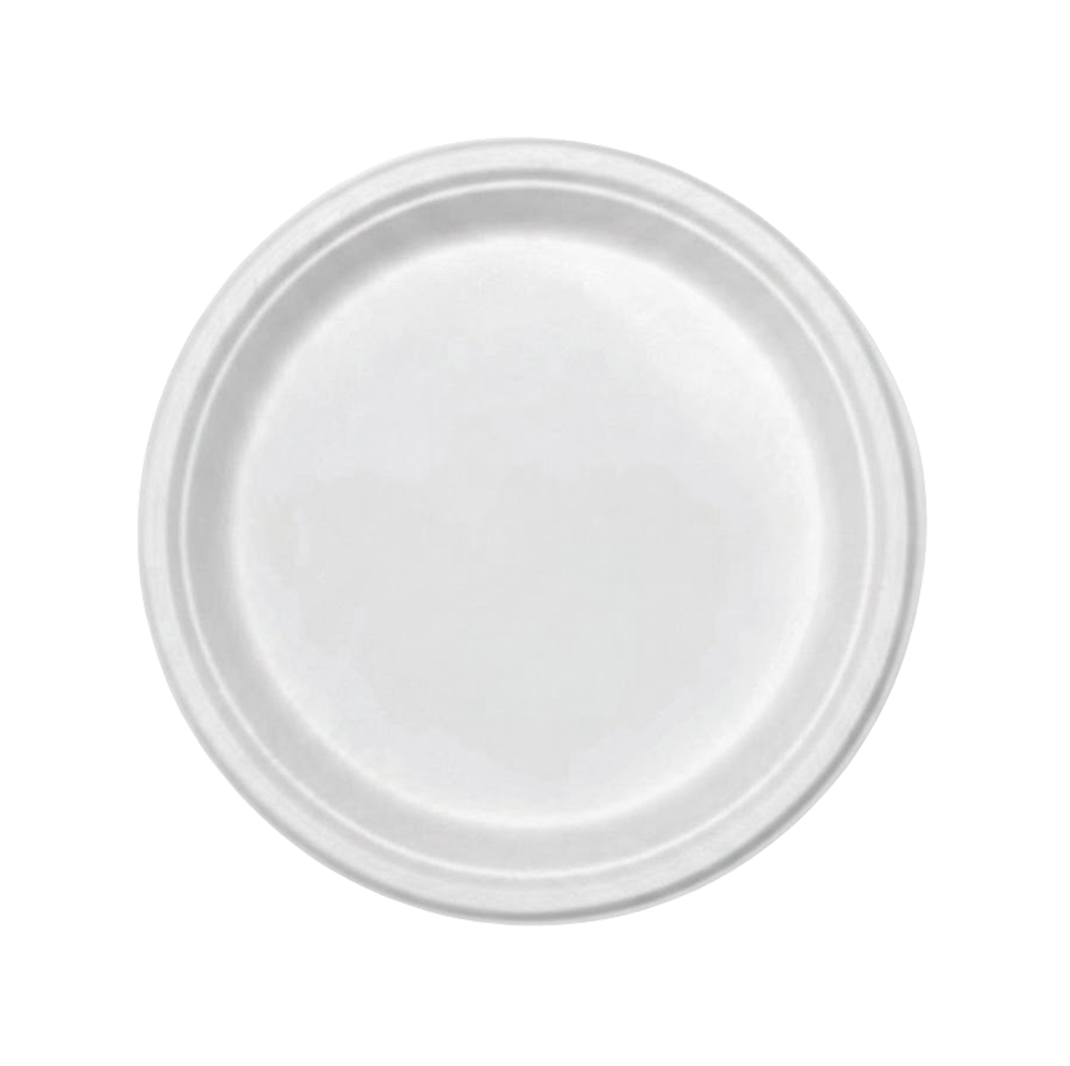 7" Round Plate (Plain) - product photo 1